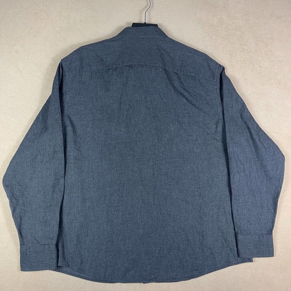 UNTUCKit Mens XXL Button Up Long Sleeve‎ Shirt Pockets Regular Fit 100% Cotton - Picture 11 of 12